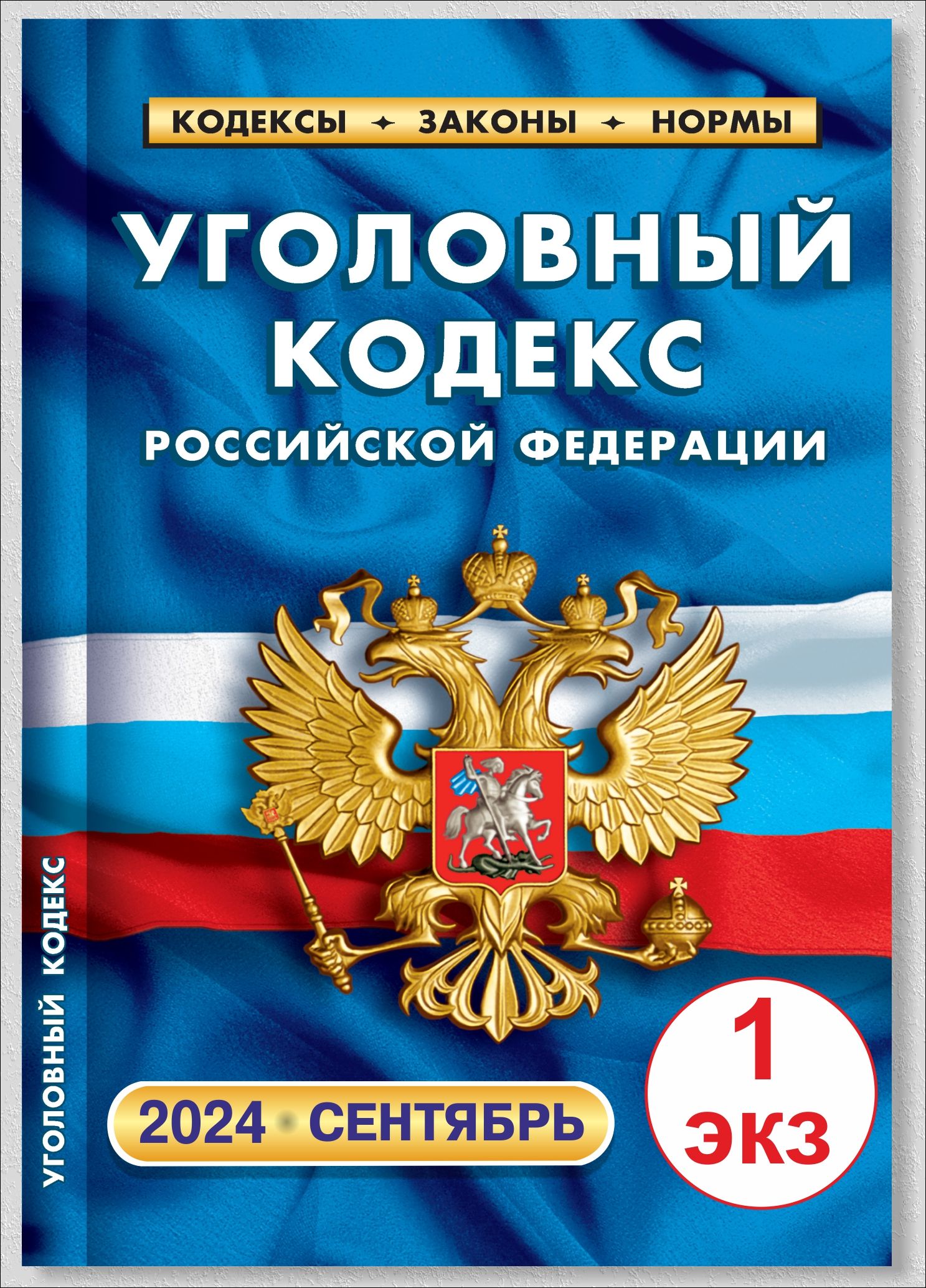 2024 УК РФ Уголовный кодекс РФ. (По состоянию на 25 сентября 2024)