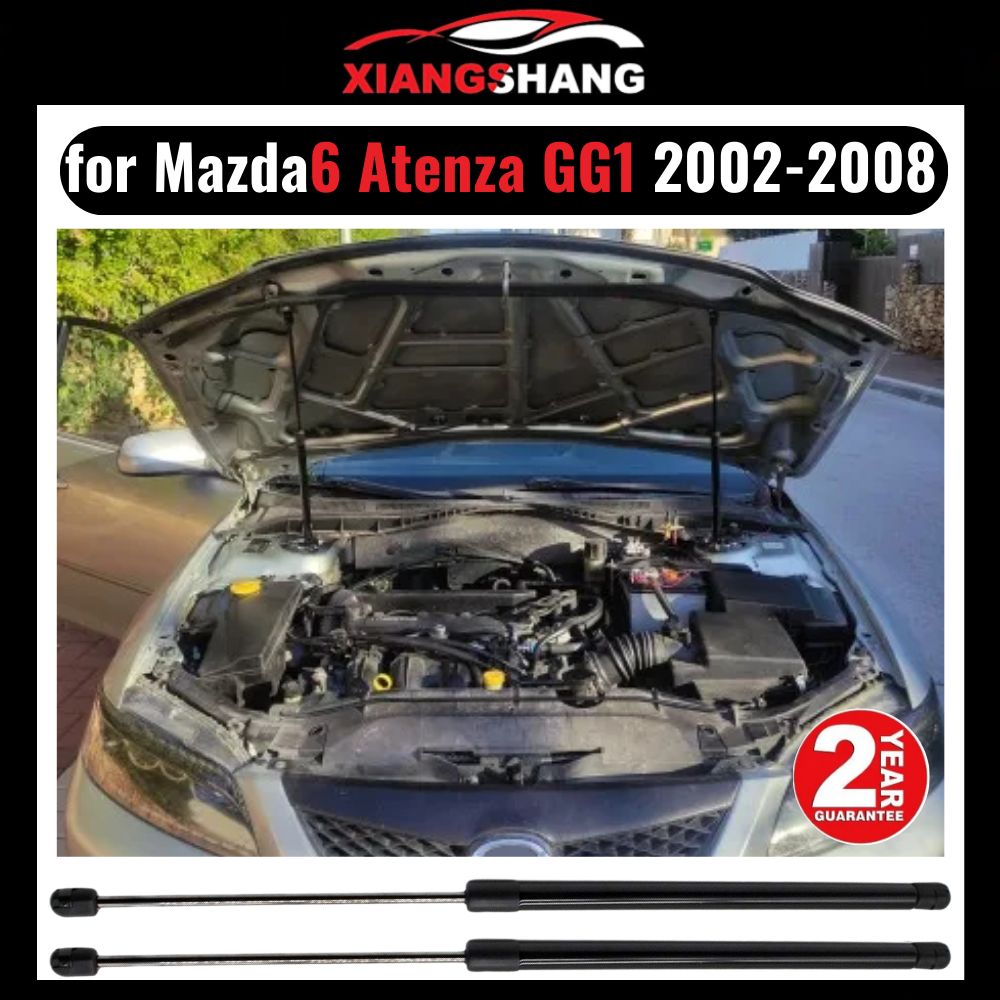 Универсальный Газлифт мебельный Газовые упоры для Mazda 6 Mazda Atenza GG1 2002-2008 "Амортизаторы" Мазда6 Мазда Атенза (2 шт)