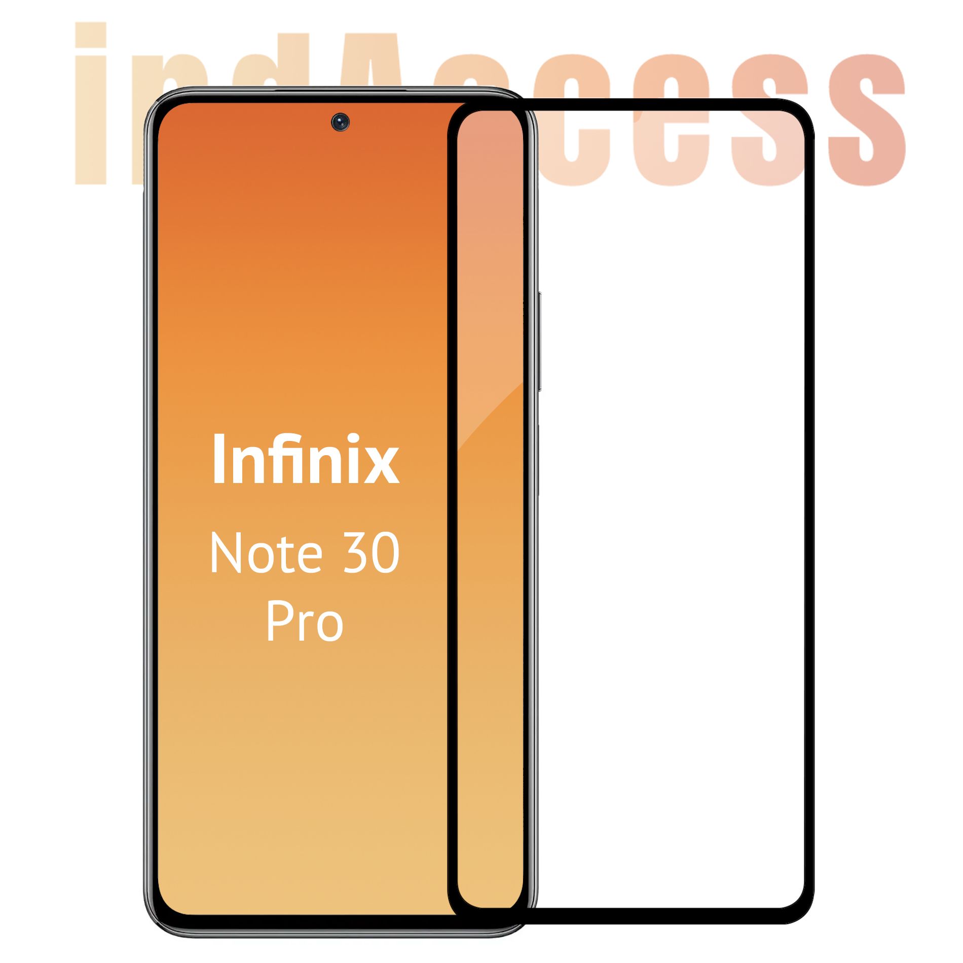 Защитное стекло на Infinix Note 30 Pro/ для Инфиникс Нот 30 Про/ indAccess