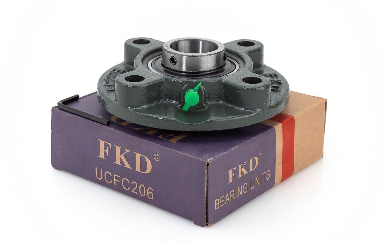 FKD bearings Узел подшипниковый, диаметр 30 мм, 1 шт., арт. UCFC 206 FKD