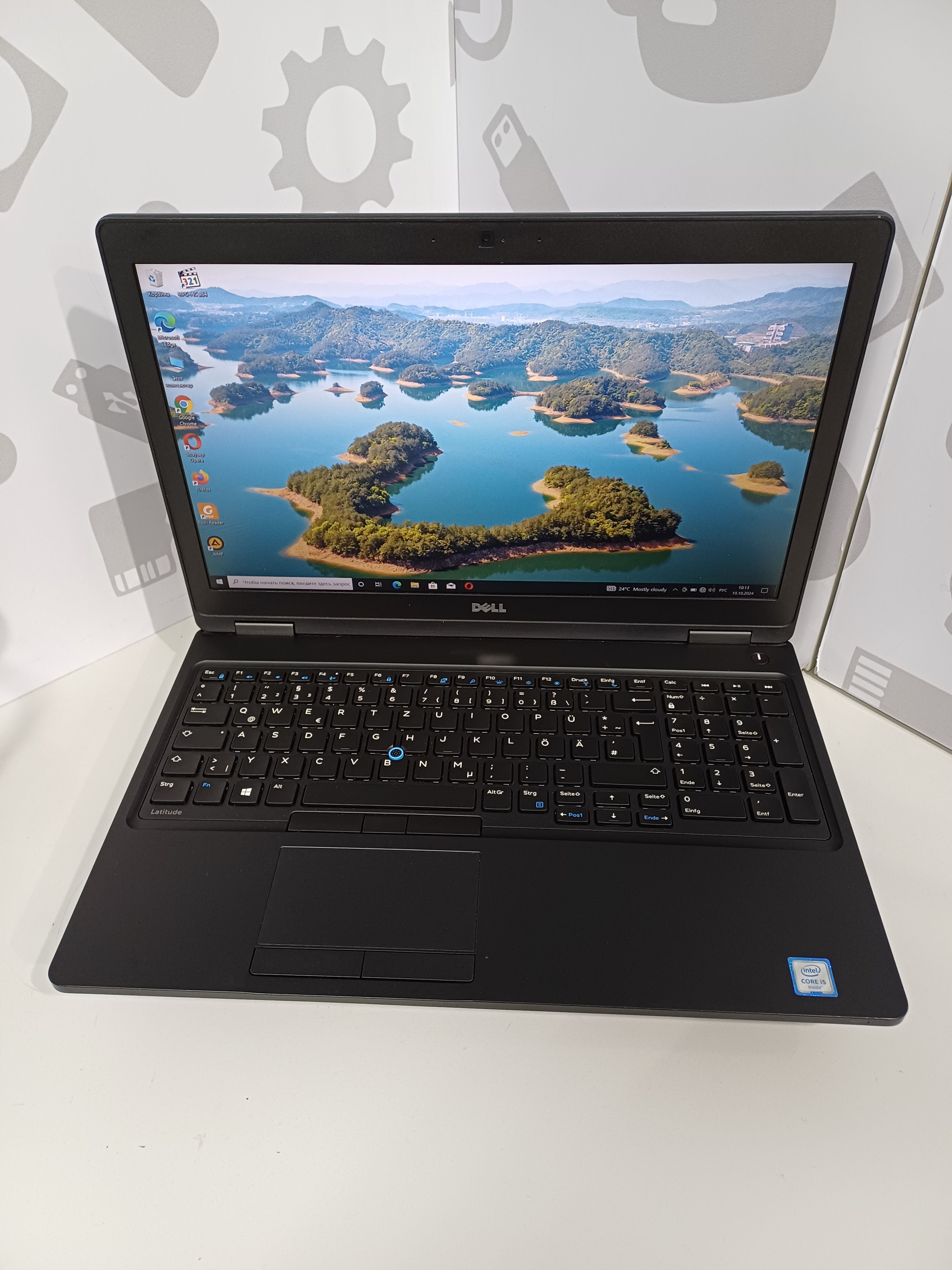 DellDellLatitude5580Ноутбук15.6",IntelCorei5-7300U,RAM8ГБ,SSD,IntelHDGraphics620,WindowsPro,черный,Русскаяраскладка