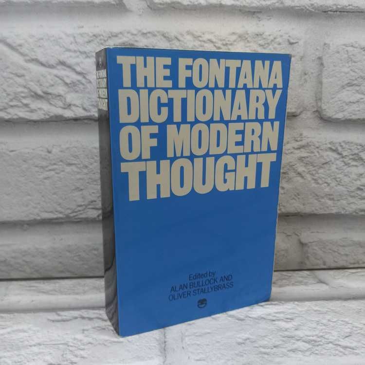 The Fontana Dictionary Of Modern Thought