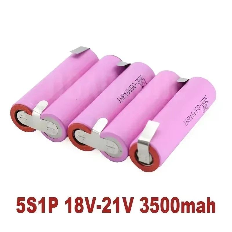 18650 35E 3500 mAh 7000 mAh 3S 4S 5S 6S 8S 7.4V 12.6V 14.8V 18V 25.2V 29.6V Сварная батарея