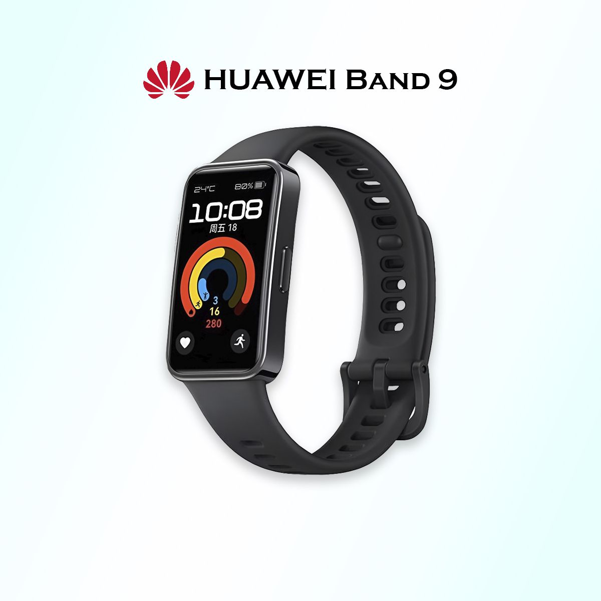 Фитнес-браслетHUAWEIBand9,KIM-B19,55020BYK,черные