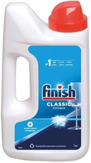 Порошок для посудомоечных машин Finish Power Powder, вес 1 кг, упаковка - пакет