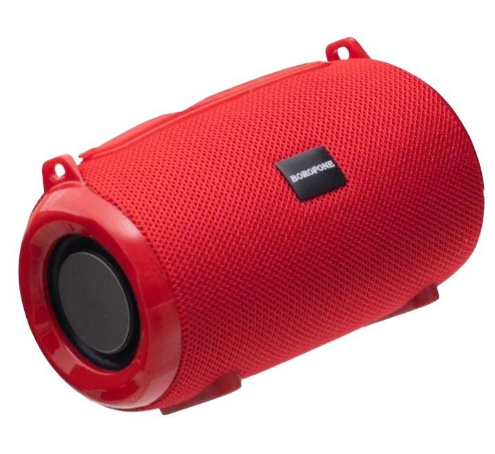 Беспроводная bluetooth колонка BOROFONE BR25 Crazy Sound BT 5.3, 5W, microSD /USB/ FM/RGB красный