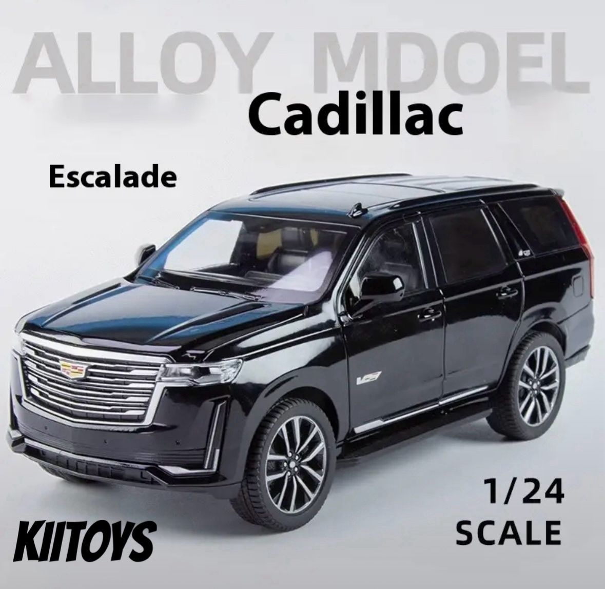 Модель металлической машины Cadillac Escalade 1:24 Кадиллак Эскалейд