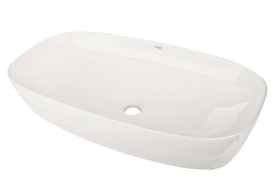 Раковина на столешницу FLUMEN DESIGN Римини 71 см белый