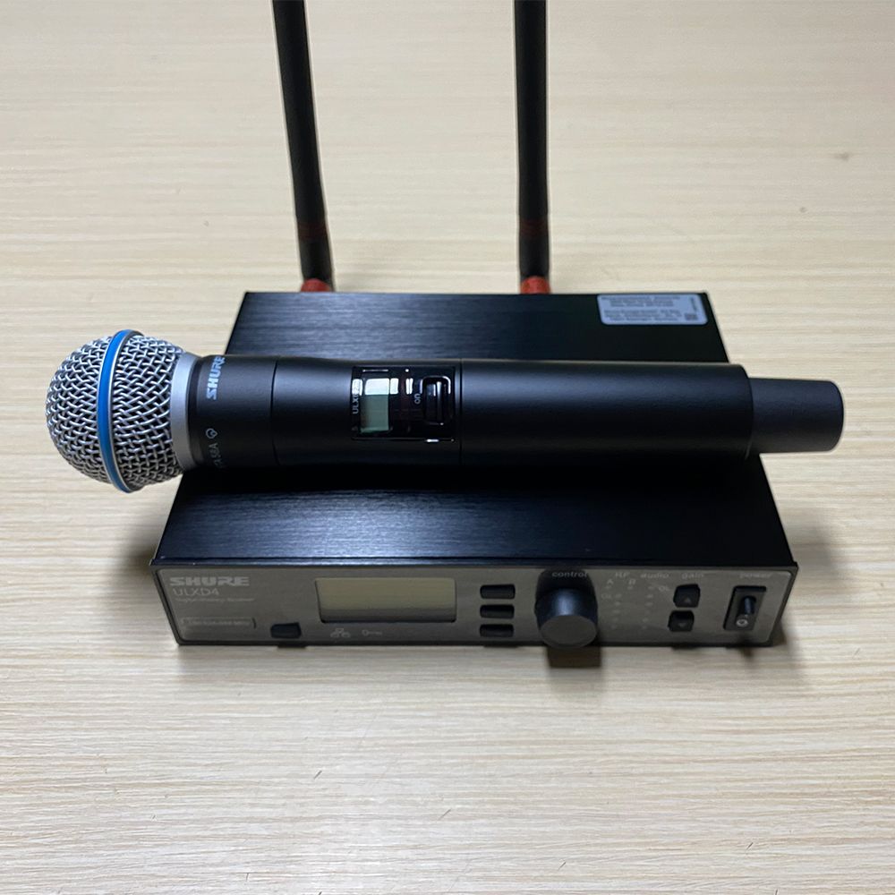 Shure Микрофон концертный ULXD24/BETA58A, черный