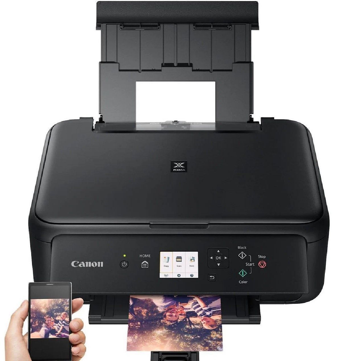 Canon МФУ Струйное PIXMA TS5140, черный