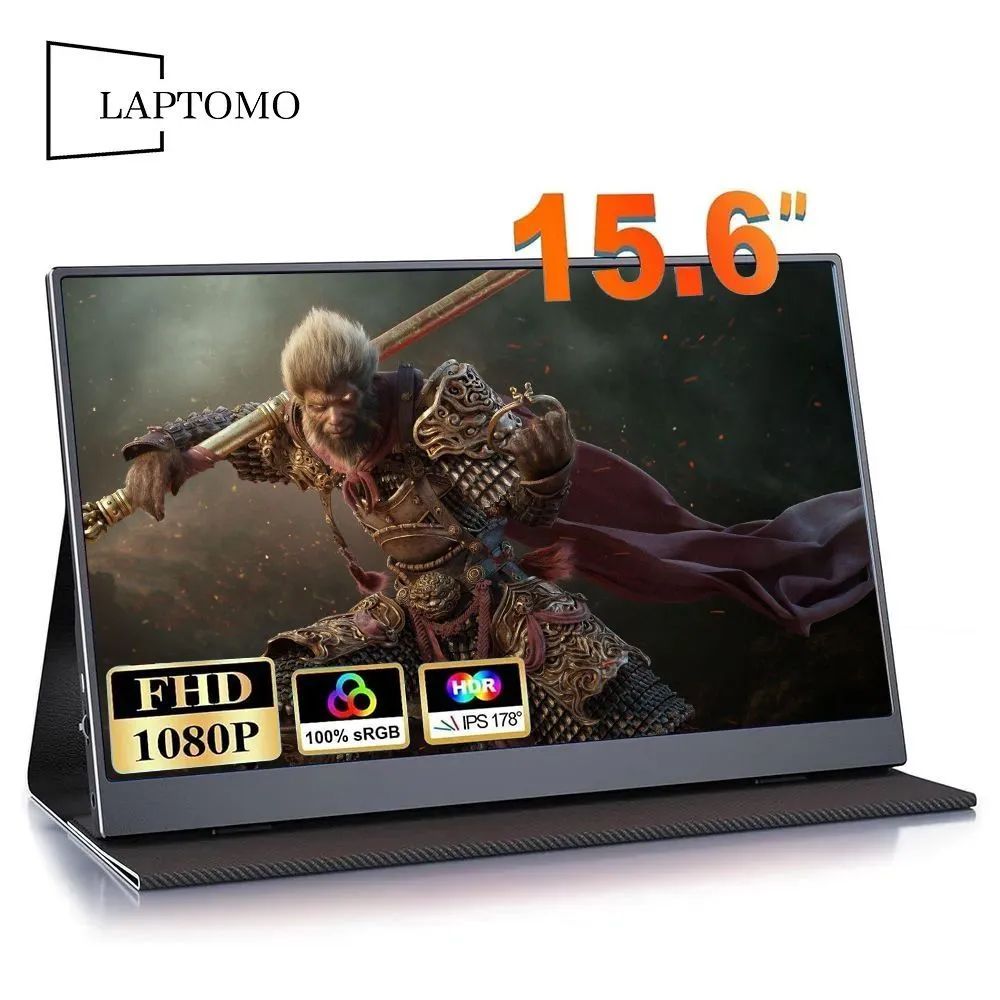 Laptomo 15.6" Монитор 156FCC-01, черно-серый