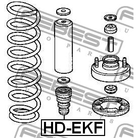 Отбойник амортизатора HD-EKF FEBEST HD-EKF