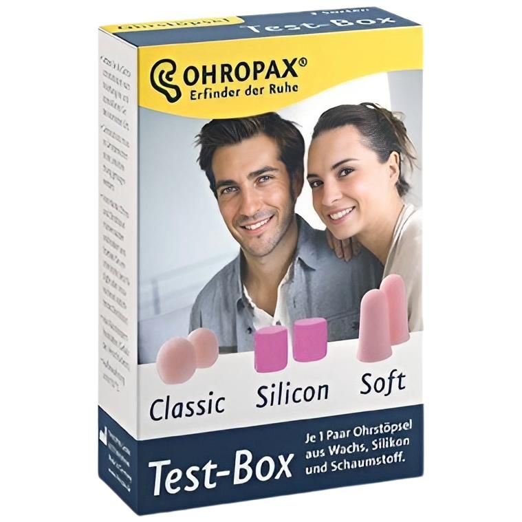 Беруши для сна OHROPAX Test-Box (3 в 1)
