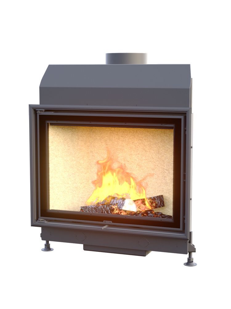 Каминная топка М 700, боковое открывание дверцы