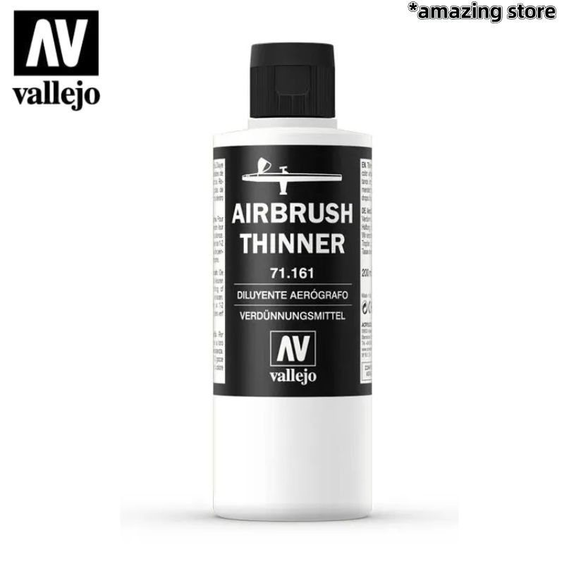 РазбавительдляакриловыхкрасокVallejoAIRBRUSHTHINNER200мл.