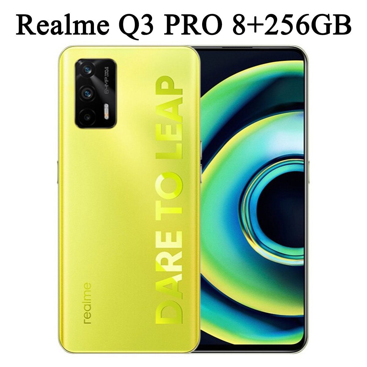 realmeСмартфонQ3PROCN8/256ГБ,горчичный