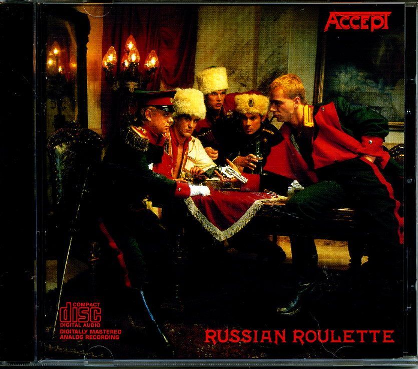 Компакт диск Accept - Russian Roulette 198