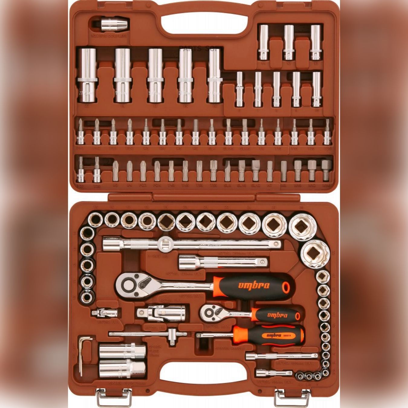 OMBRAOMT94S12"Наборинструментауниверсальный1/4"",1