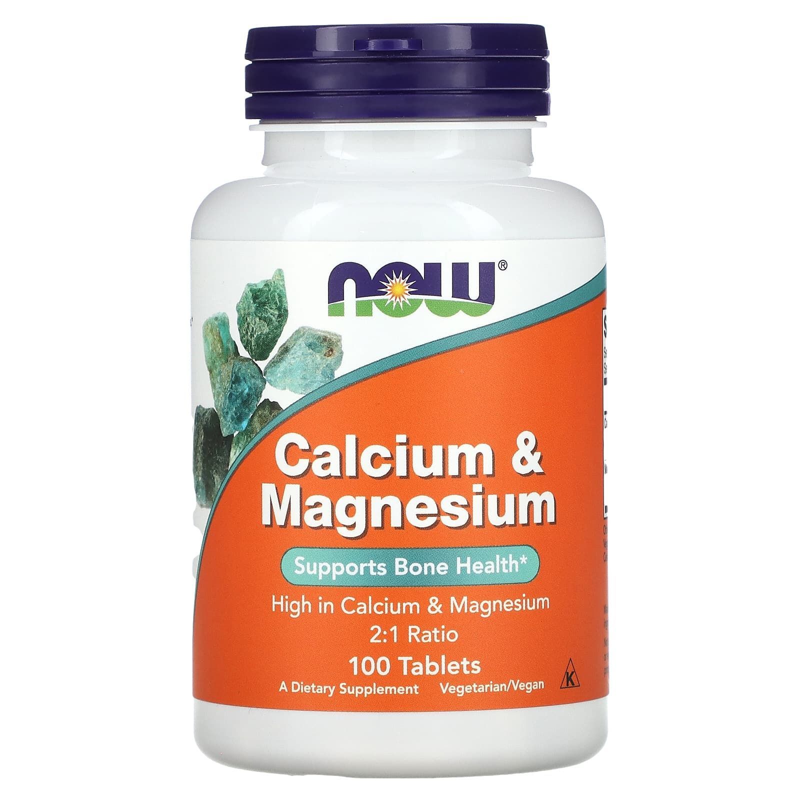 Now Foods Calcium&Magnesium 100 таблеток