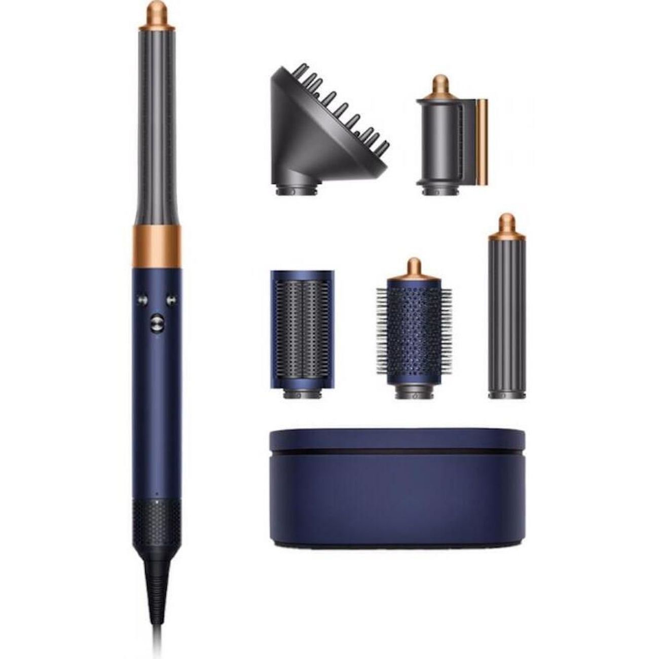 Стайлер Dyson AirWrap Complete Long HS05 Dark Blue/Copper + кейс