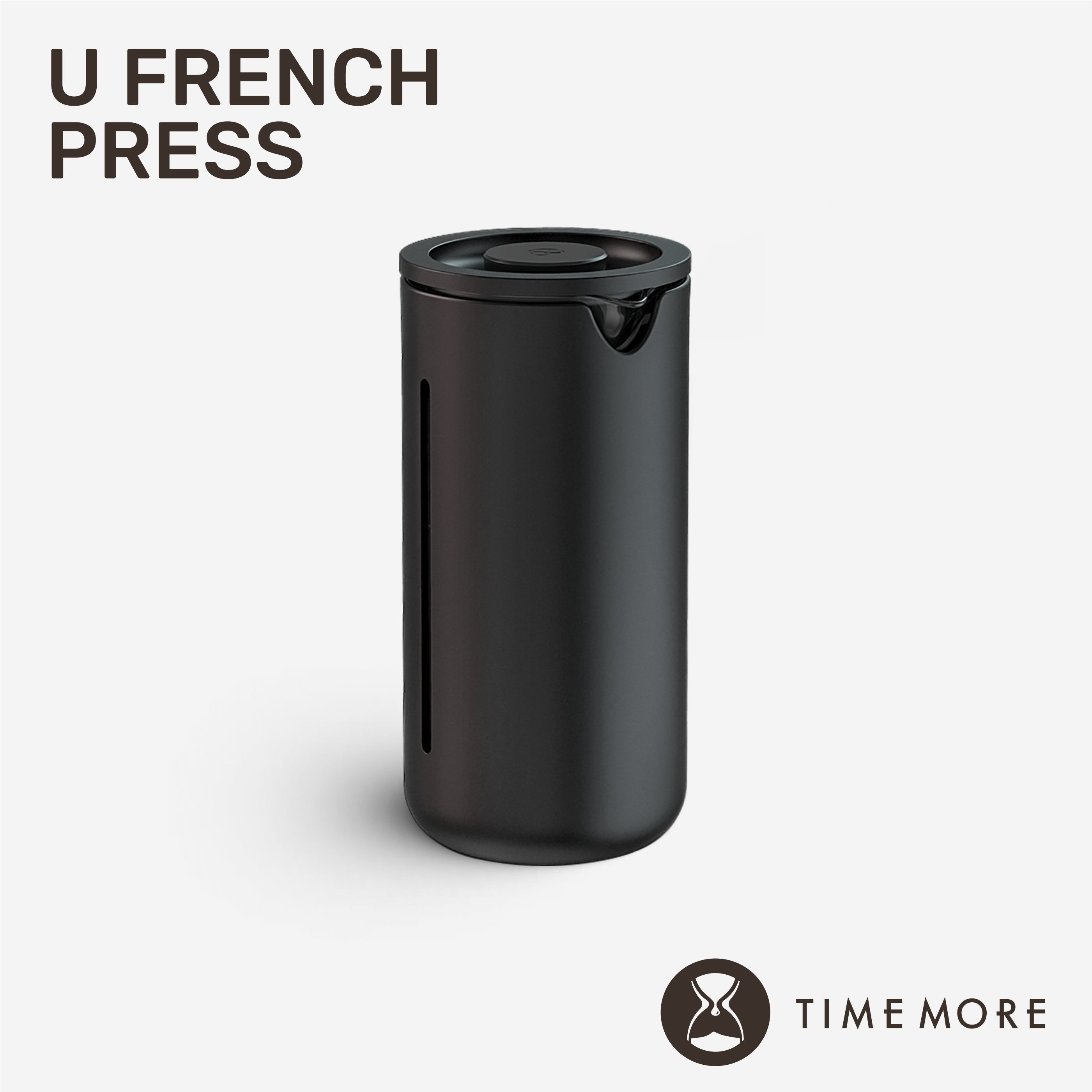 Френч-пресс Timemore U French Press / 450 мл / черный