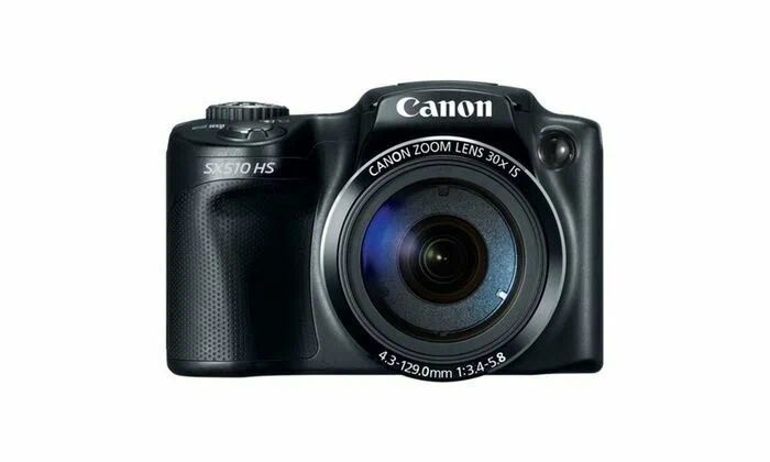 CanonКомпактныйфотоаппаратPowerShotSX510HS,черный