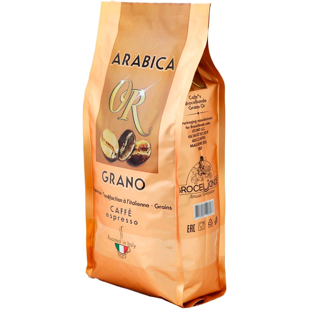 Кофе в зернах 250 гр "Arabica or GRANO" Broceliande (Арабика ор ГРАНО / Броселианде)