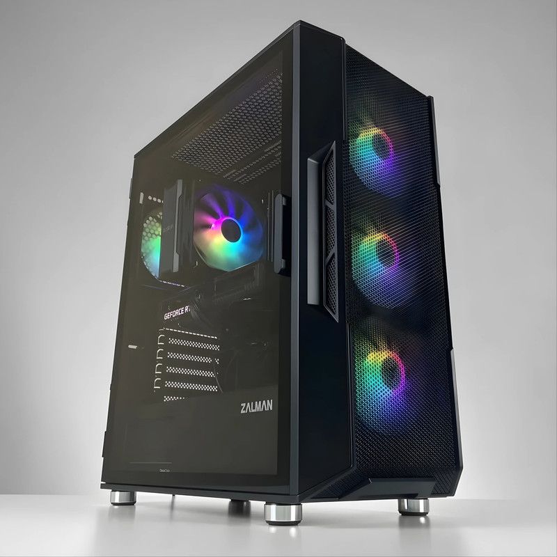 XtremePC Системный блок i5-12400F-3060Ti (Intel Core i5-12400F, RAM 16 ГБ, SSD 1024 ГБ, NVIDIA GeForce RTX 3060 Ti (8 Гб), Windows 10 Pro), черный