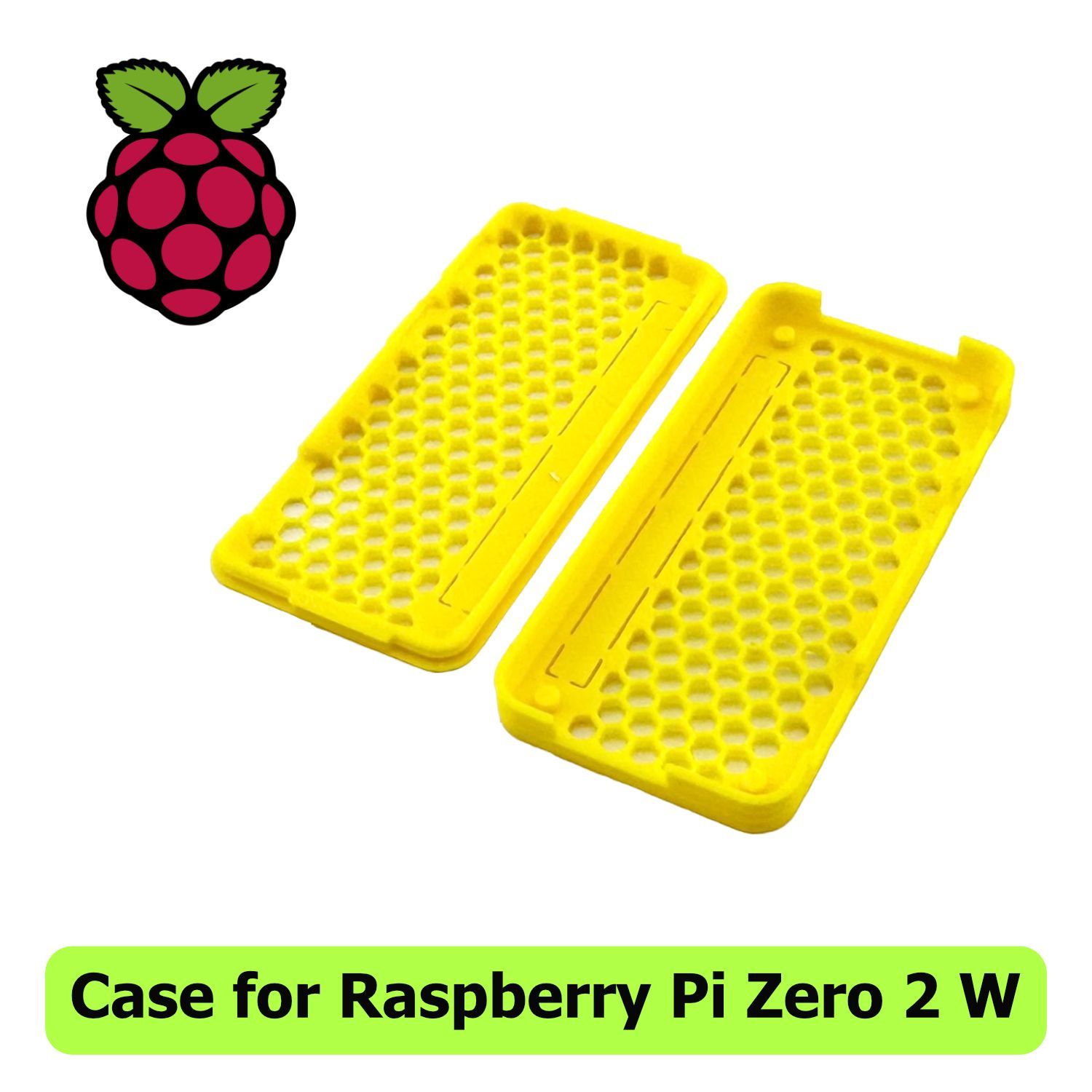 Корпус для Raspberry Pi Zero желтый