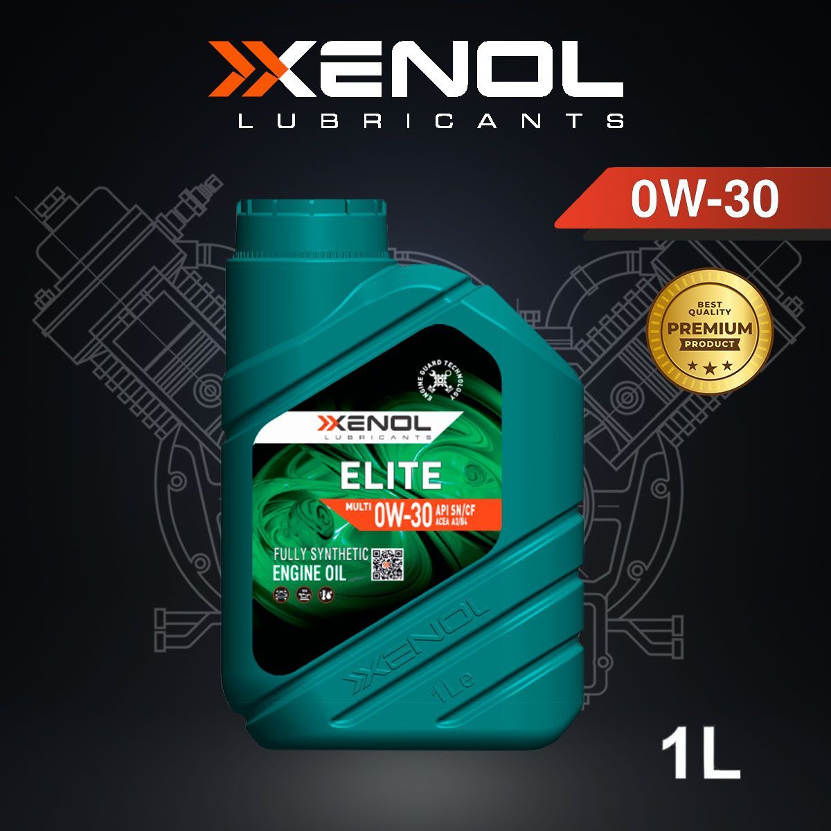 XENOL elite multi 0W-30 Масло моторное, Синтетическое, 1 л