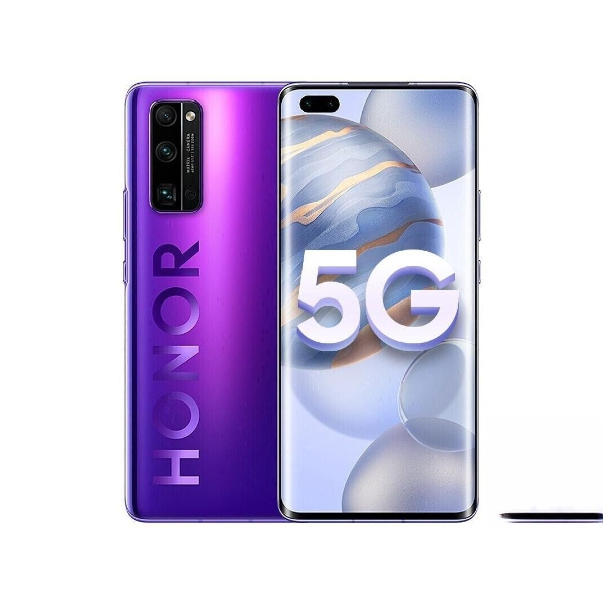 HonorСмартфонHonor30ProПоддерживаетGoogle,поддерживаетрусскую,русскуюклавиатуруNFCGlobal8/128ГБ,фиолетовый