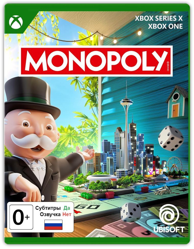 Игра Monopoly (Xbox Series X, Xbox One, Русские субтитры)