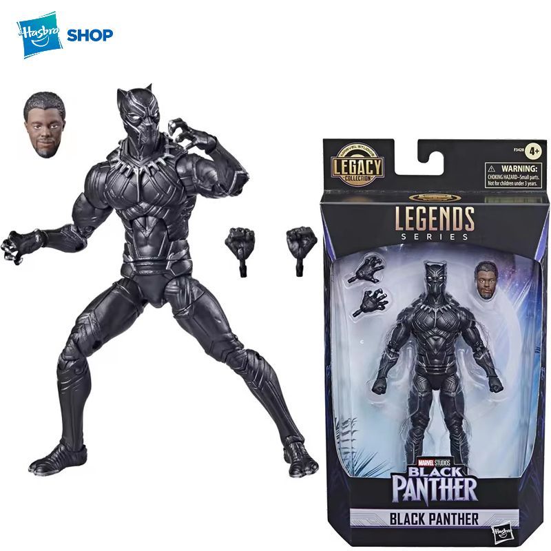 ФигуркиHasbroоригинальнаякоробкаСвободнаяфигуркагерояMarvelLegendsBlackPantherLegacyWave6"