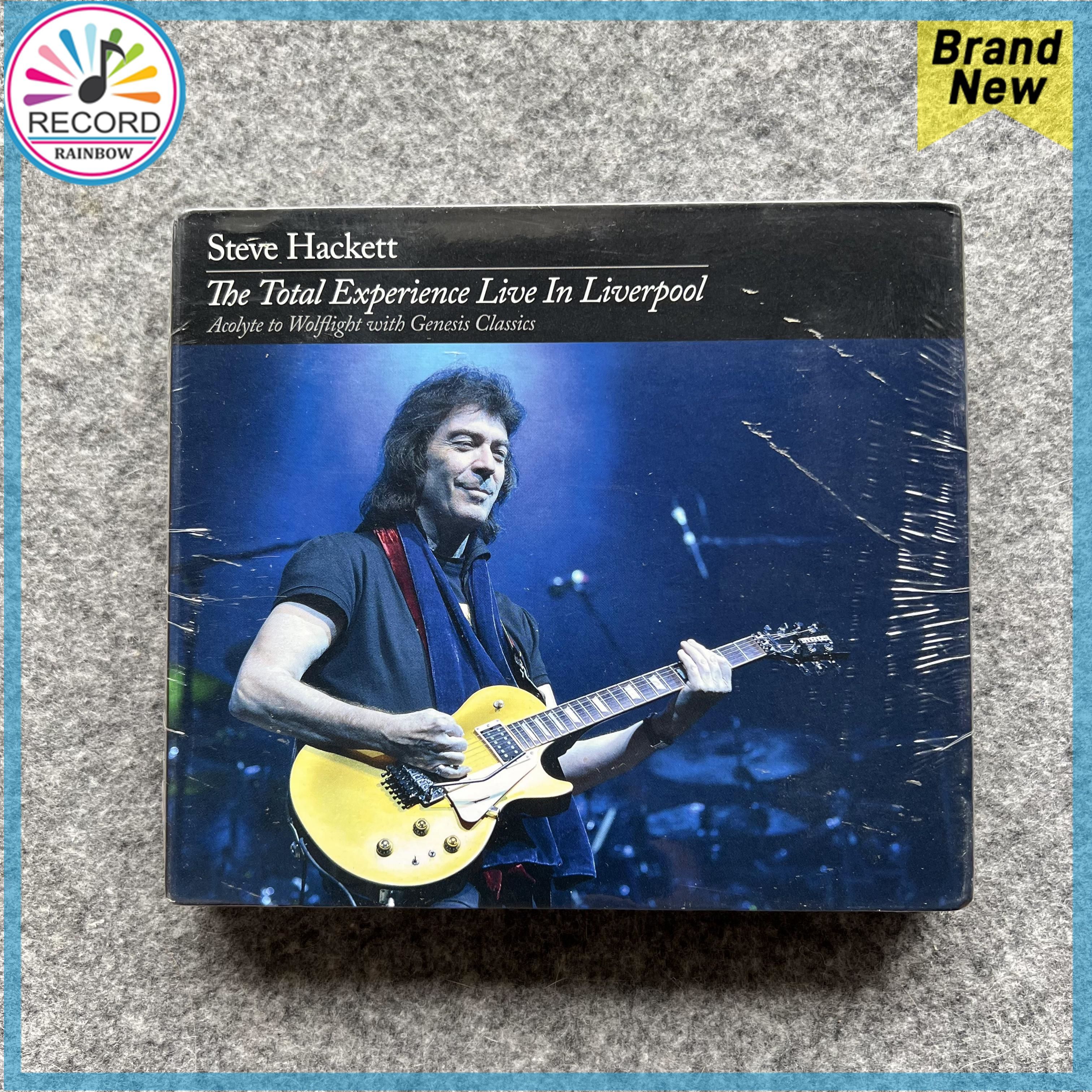 Steve Hackett The Total Experience Live In Liverpool 2016 2CD настоящий Герметичная упаковка совершенно новый