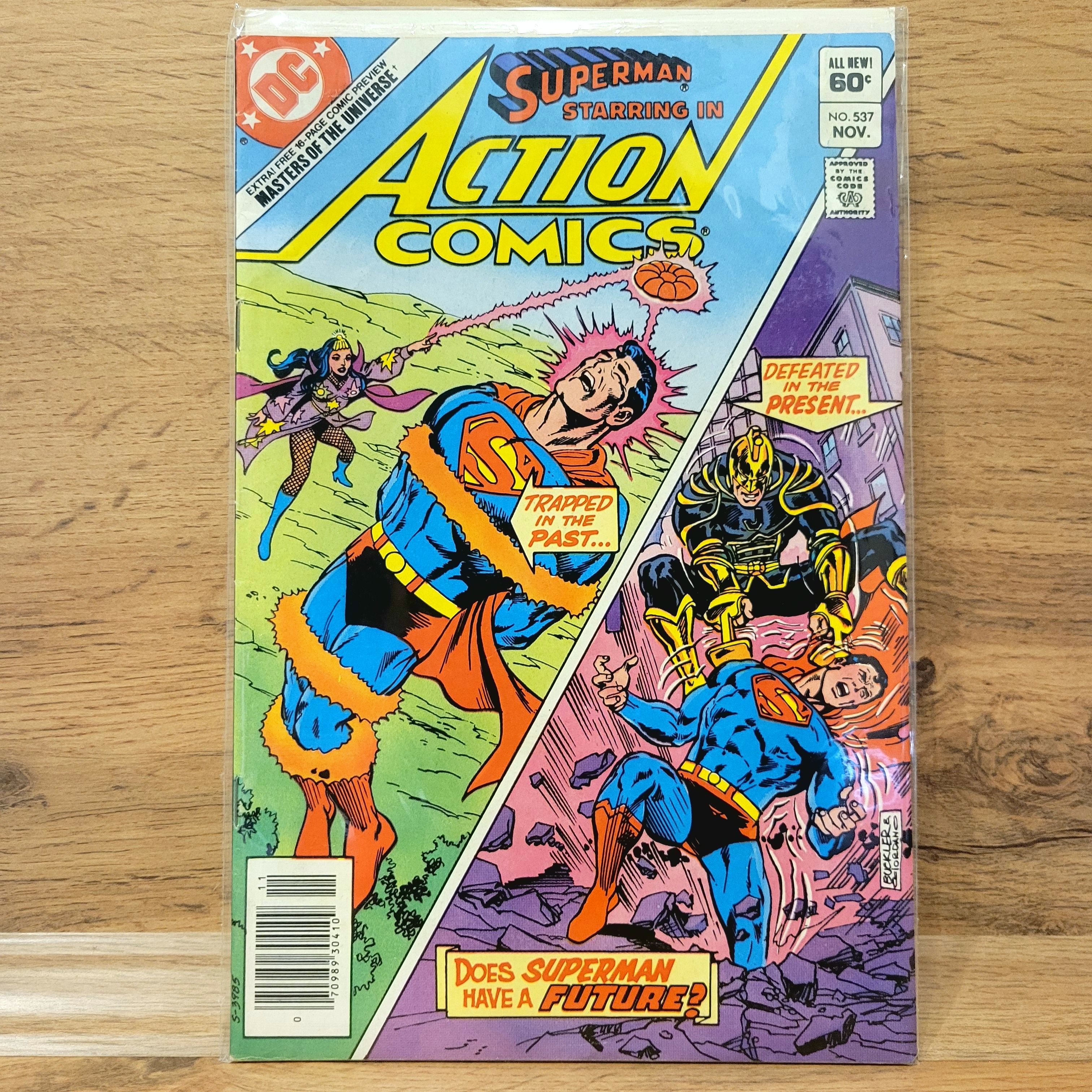 Ретро комикс Action Comics Vol 1 #537. 1982 Год | Stan