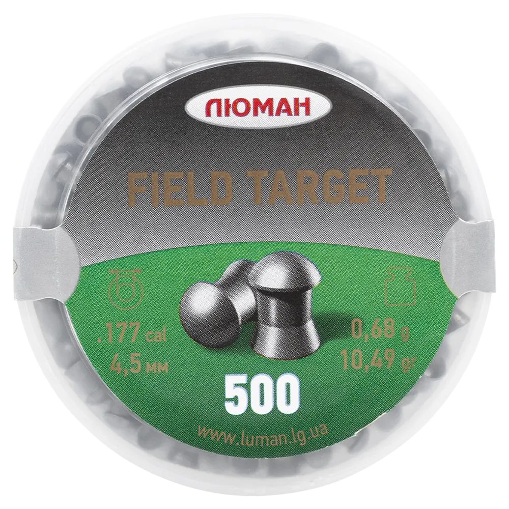 Пуля пневм. Field Target, 0,68 г. 4,5 мм. (500 шт.), 00148288