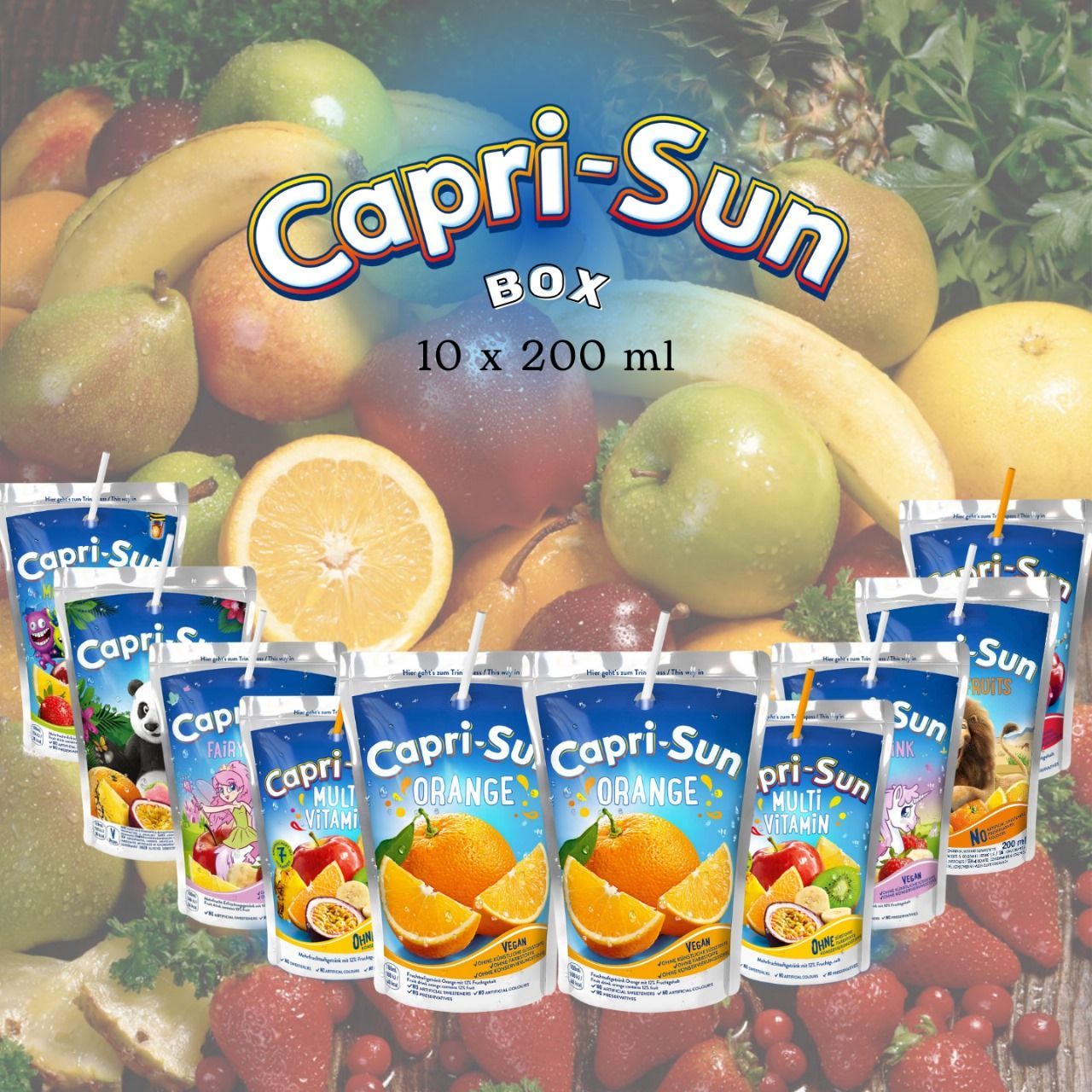 Capri-Sunбокснатуральныйфруктовыйнапиток200мл,10шт