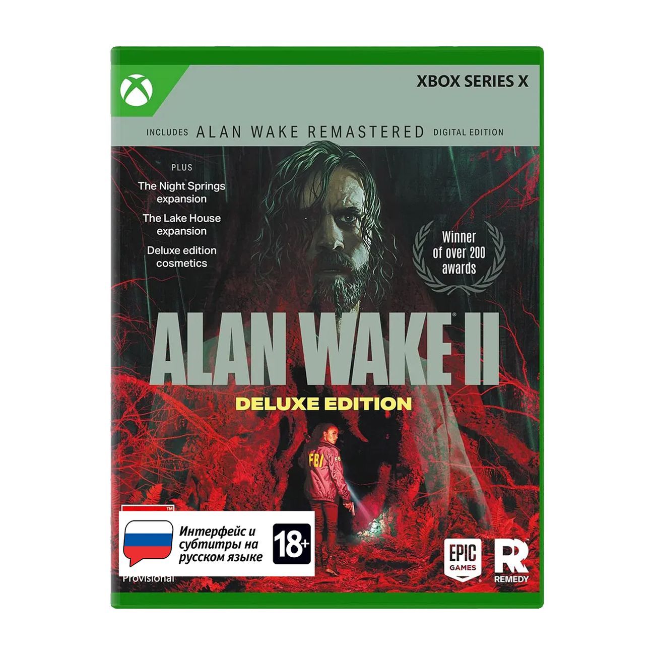 Игра Alan Wake 2 Deluxe Edition (Xbox Series, Русские субтитры)