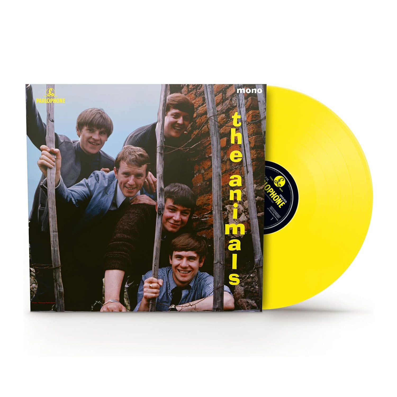 Виниловая пластинка The Animals - The Animals Vinyl, LP, Album, Limited Edition, Reissue, Mono, Yellow Transparent