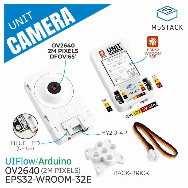 M5Stack Unit Camera WiFi камера модуль