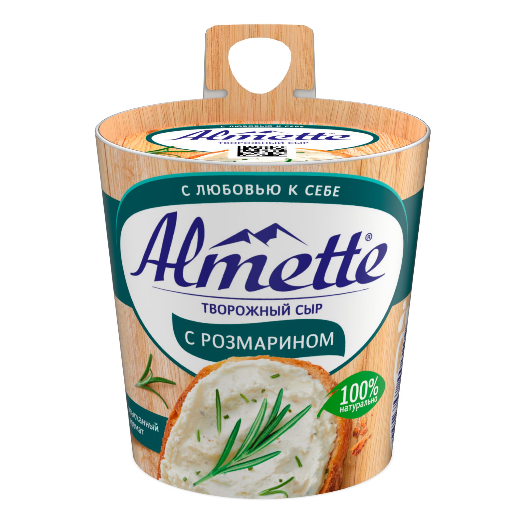 Сыр творожный Almette с розмарином, 60%, 150 г