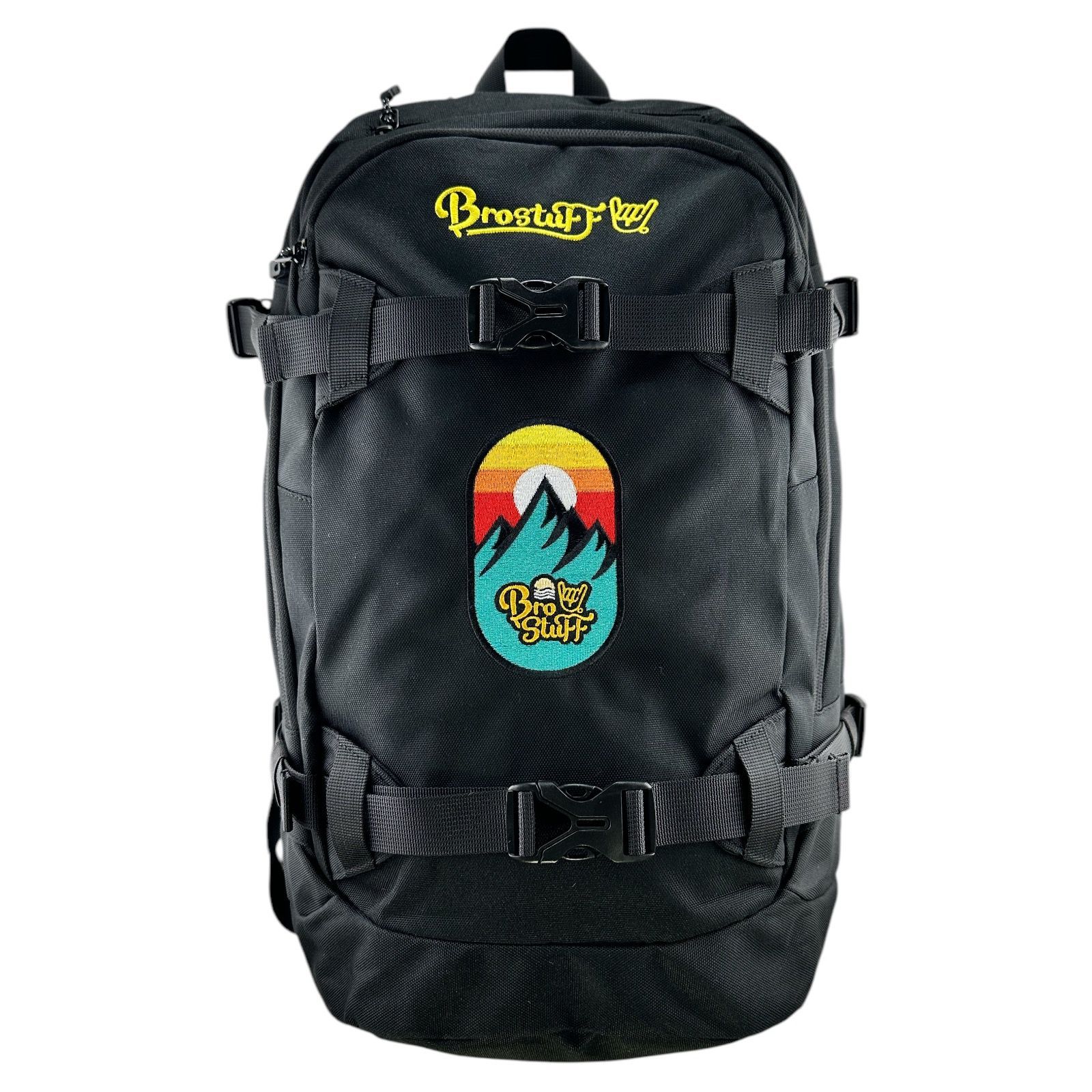 Рюкзак для сноуборда, горных лыж BroStuff heli peak black 20L