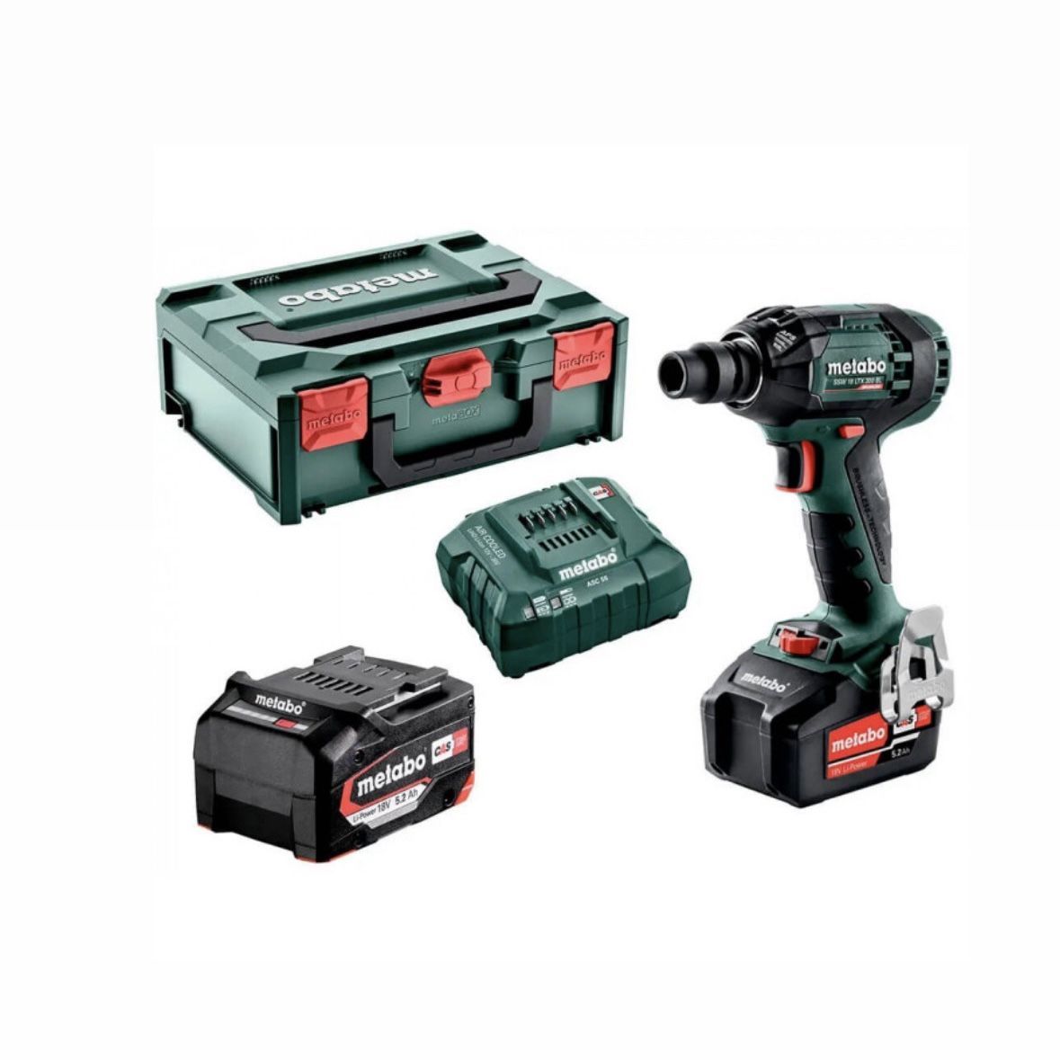 Аккумуляторный ударный гайковерт Metabo SSW 18 LTX 300 BL