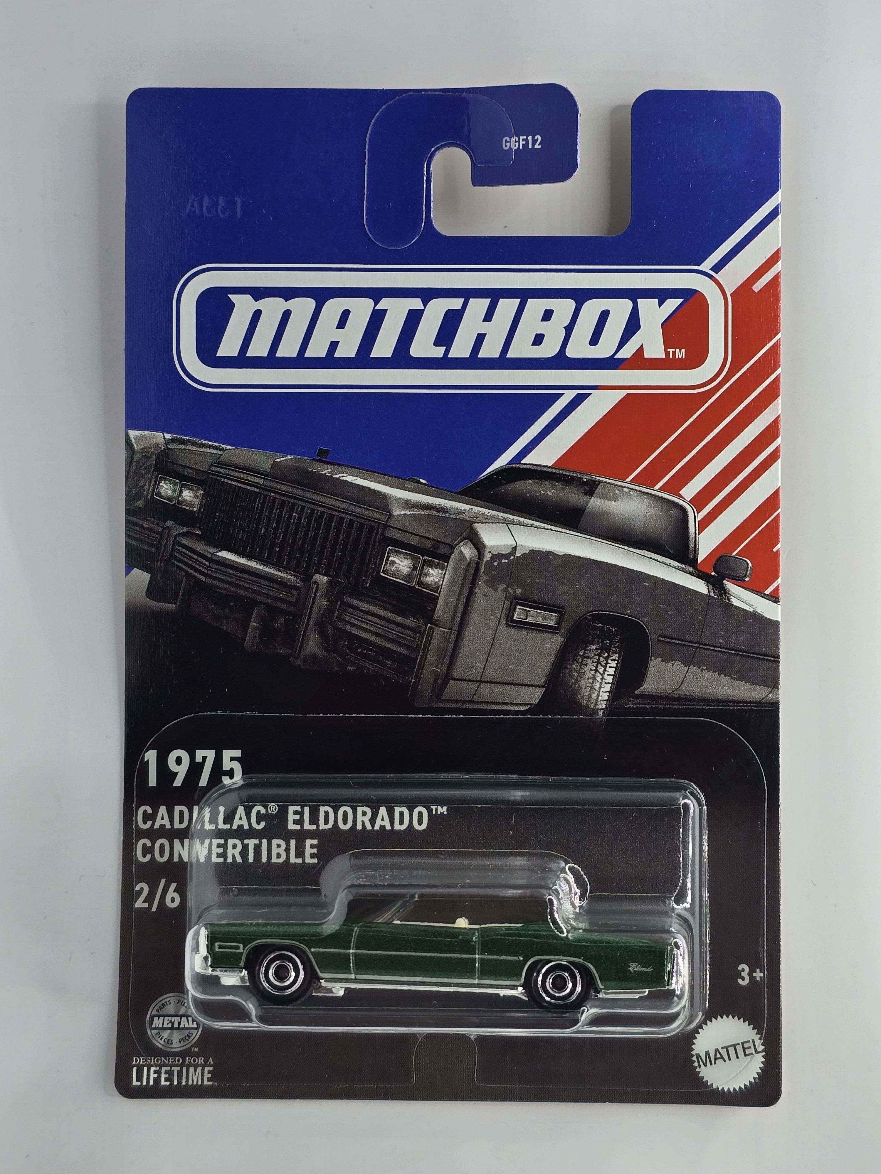 Машинкаигрушечная/коллекционнаяCADILLACELDORADOCONVERTIBLE1975масштабе1:64