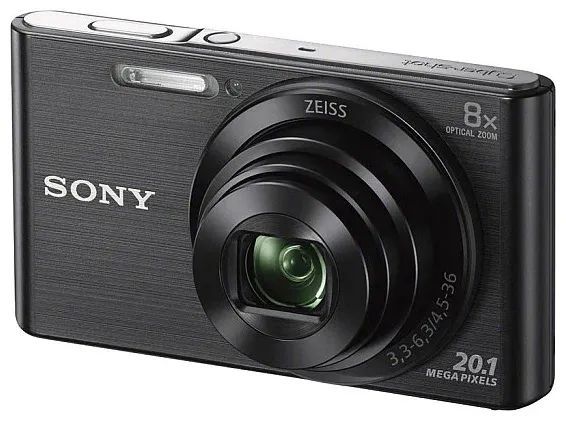 Sony Компактный фотоаппарат Cyber-shot DSC-W830, черный