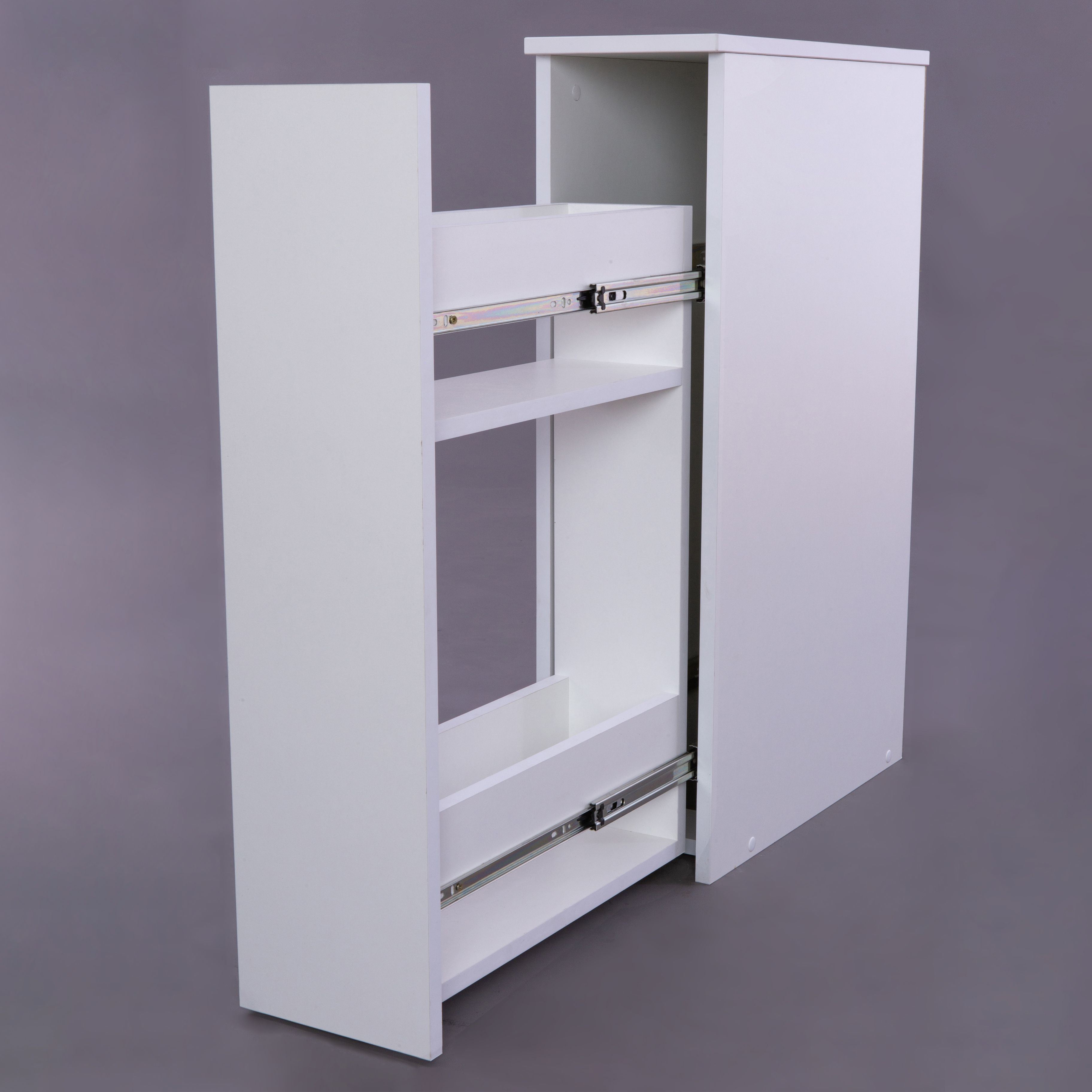 ТумбаузкаяCNew/Белый/20х50х80см