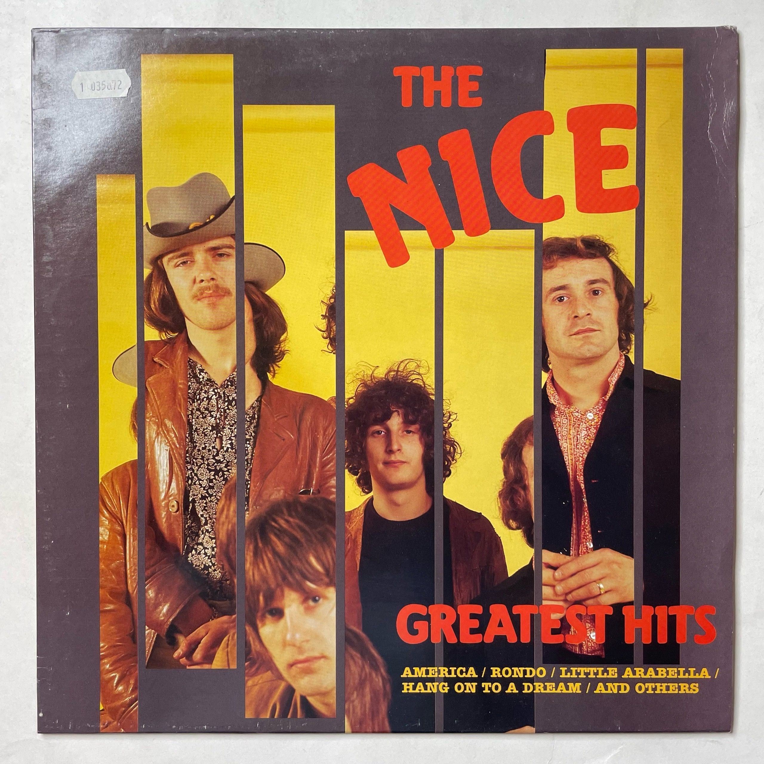 Винтажная виниловая пластинка LP The Nice Greatest Hits (Germany 1988)