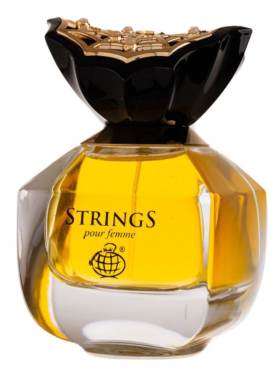 FragranceWorldStringsFemmeПарфюмернаяводаженскаясароматоммалиныипудры,80мл