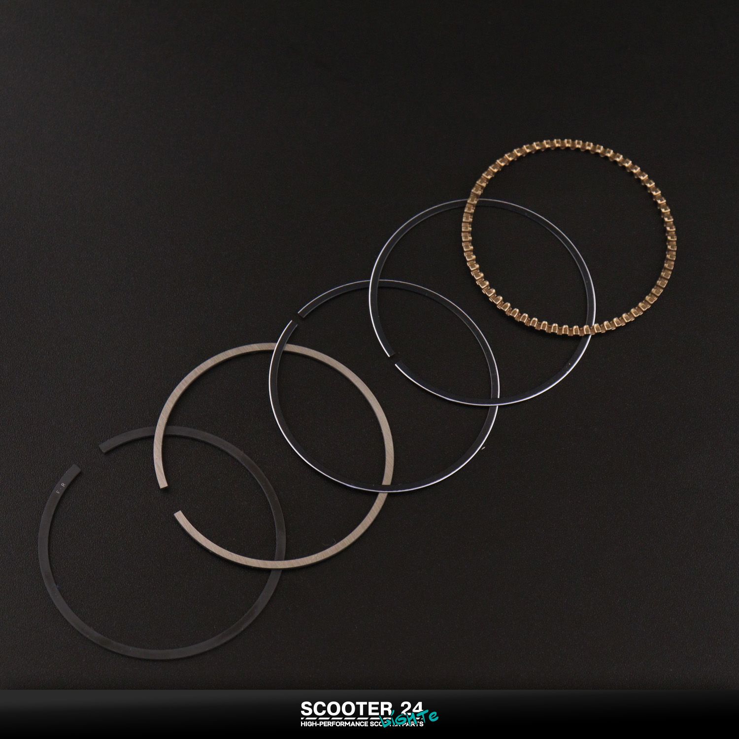 Кольца 152FMH на мопед Alpha / Delta / Active (Альфа Дельта Орион Омакс) 139FMB 110 GY6 125 0 /25 ( 52 /65) "Xuan Koo" 1 ремонт