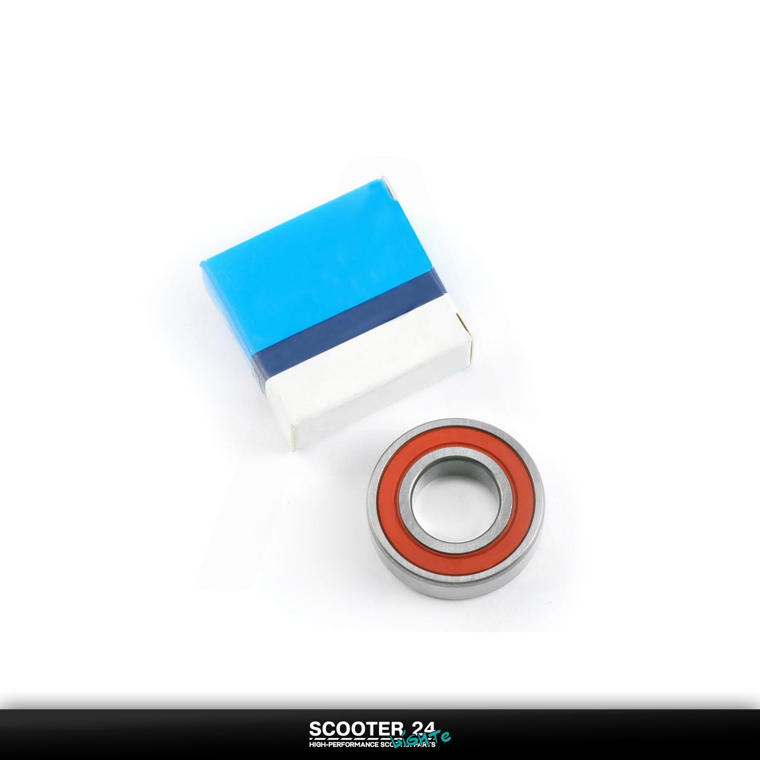 Подшипник заднего колеса 6301 - 2RS 12*37*12 (Delta / ред-р 4T CH250) (Китай) на диск мопед Дельта и редуктора мотоцикла 250 "NT"